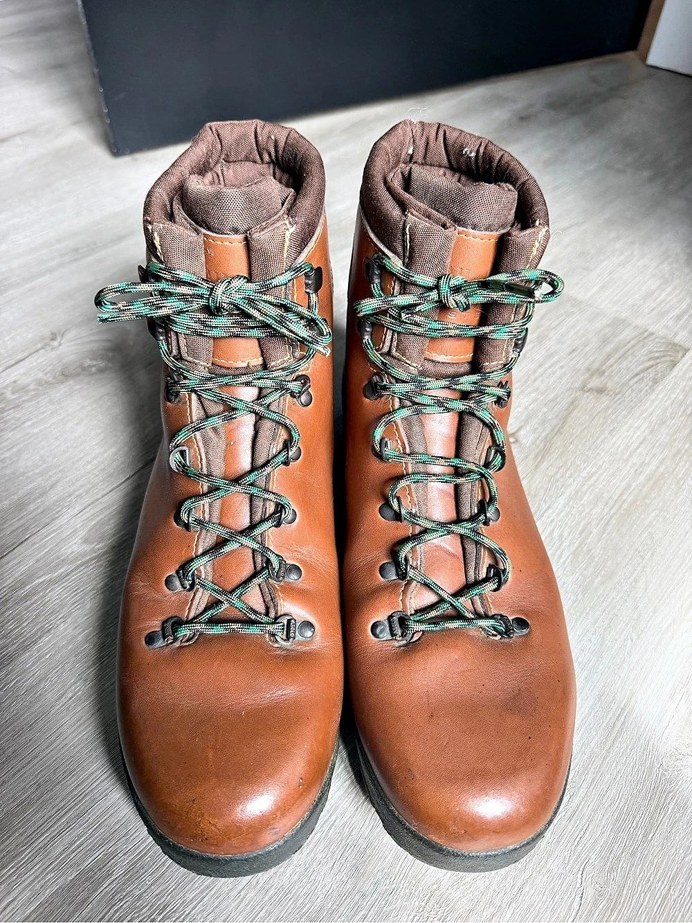 Asolo Trail II-S Brown Leather Hiking Boots Size 11.5